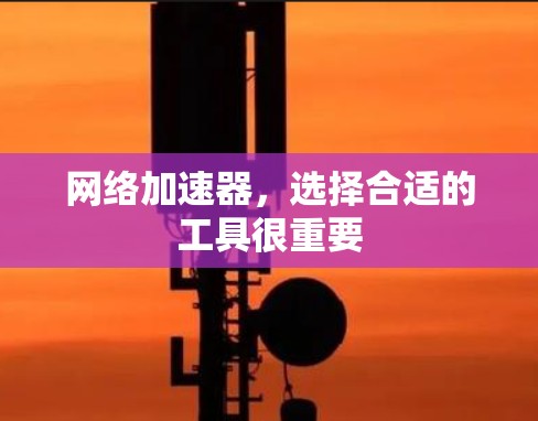 网络加速器，选择合适的工具很重要