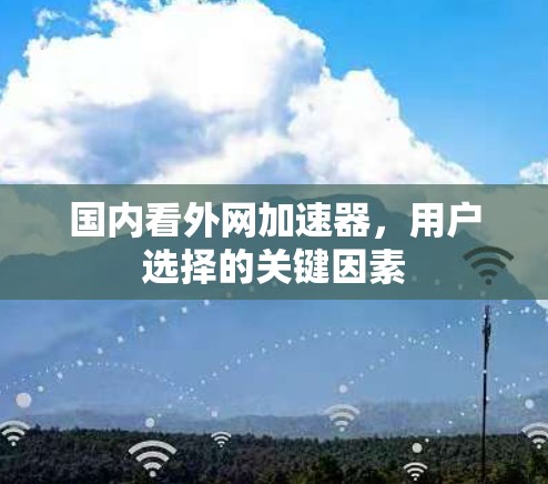 国内看外网加速器,用户选择的关键因素 国内看外网加速器,用户选择的关键因素