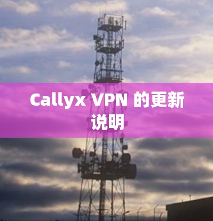 Callyx VPN 的更新说明 Callyx VPN 的更新说明