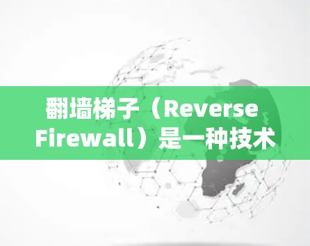 翻墙梯子(Reverse Firewall)是一种技术,用于绕过互联网防火墙或访问外部互联网服务。它通常由软件或硬件设备组成,用于在互联网上运行特定应用或网站,而无需通过防火墙 翻墙梯子(Reverse Firewall)是一种技术,用于绕过互联网防火墙或访问外部互联网服务。它通常由软件或硬件设备组成,用于在互联网上运行特定应用或网站,而无需通过防火墙