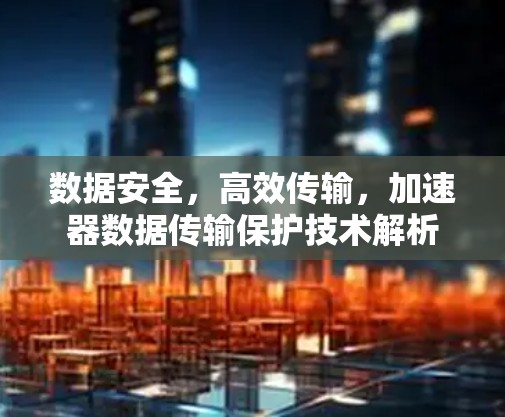 数据安全,高效传输,加速器数据传输保护技术解析 数据安全,高效传输,加速器数据传输保护技术解析