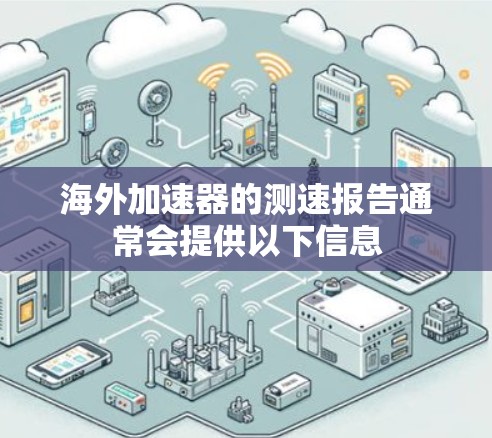 海外加速器的测速报告通常会提供以下信息