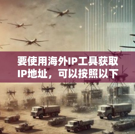 要使用海外IP工具获取IP地址,可以按照以下步骤进行 要使用海外IP工具获取IP地址,可以按照以下步骤进行